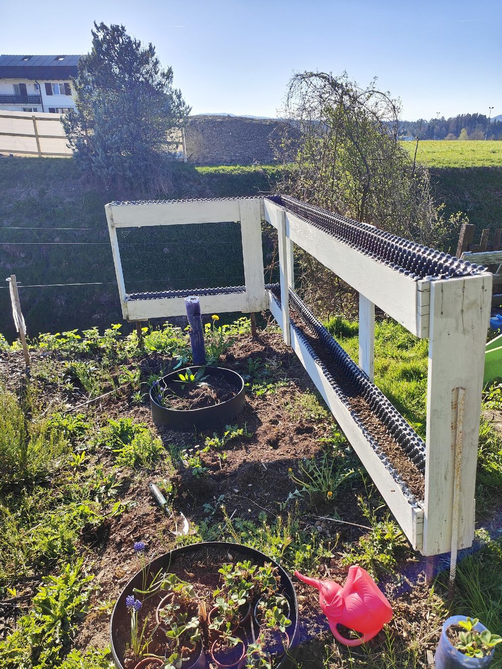 Vasi per fiori: Zweistöckiger Blumenkasten – Usato da Bettwiesen venduto da fat_2lpc 3