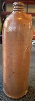 Steingut Flasche braun defekt vintage antik Sammlung