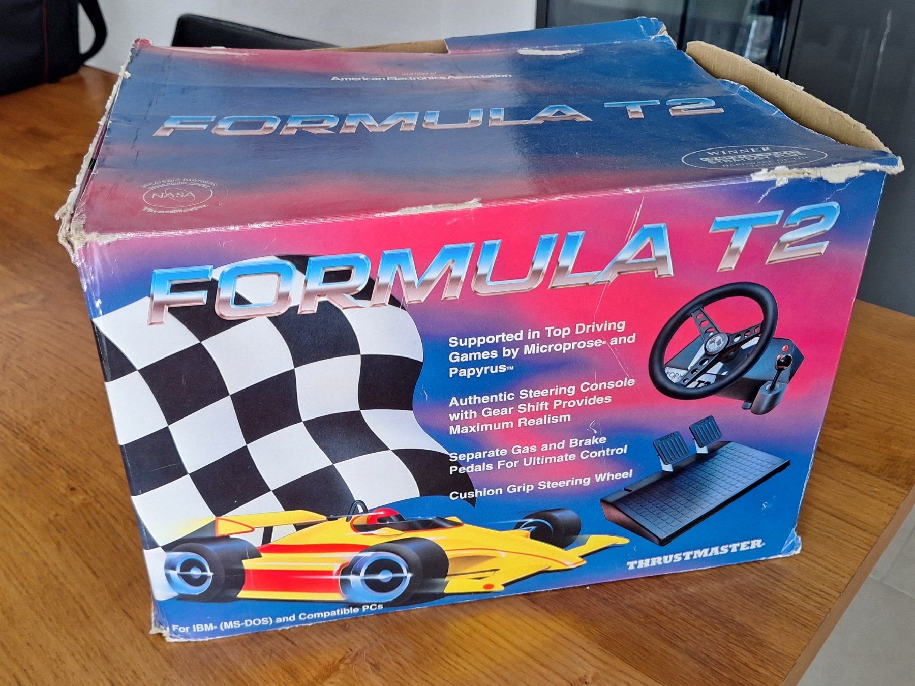 Thrustmaster Controller: Thrustmaster Formula T2 Racing Wheel für PC in OVP – Gebraucht aus Obfelden von mil_2tgr