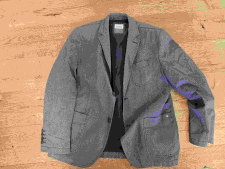 Herren Blazer, Graumeliert, Grösse 52, Guter Zustand