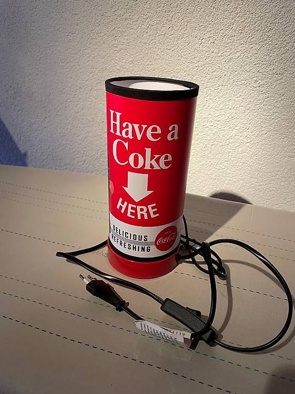 Lampen: Coca-Cola Tischeuchte – Gebraucht aus Ettingen von Donald4107 2