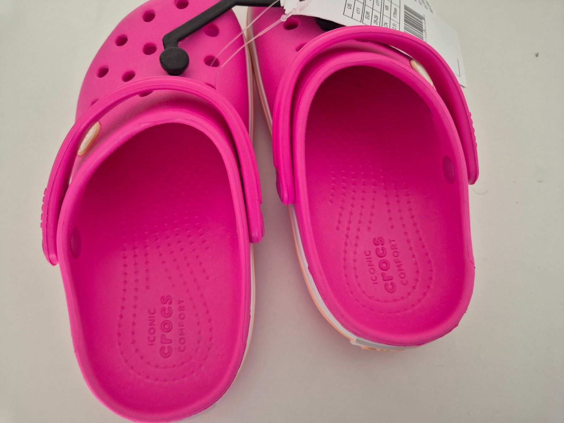 Crocs Schuhe für Jungen: Kinder Crocband Clog Crocs Pink Gr. 28/29 – Neu und originalverpackt aus Aarburg von NDK 3