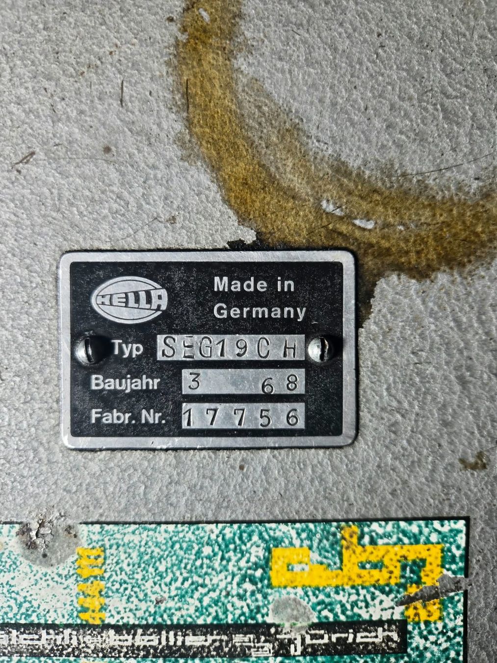 Hella Gutmann Misurare: Scheinwerfereinstellgerät Hella SEG19CH – Difettoso da Elgg venduto da Pipo17900 2