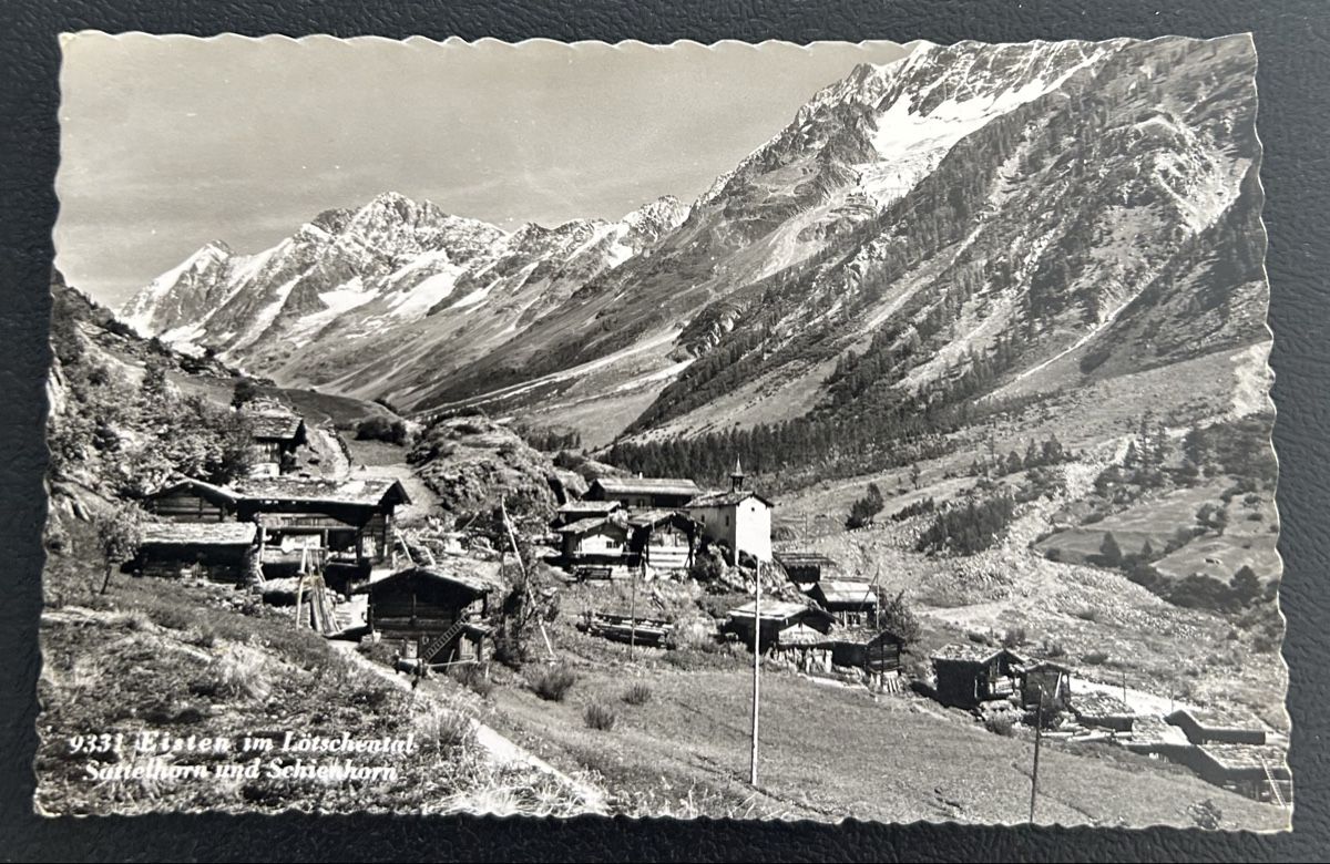 Cartoline postali: Eisten im Lötschental  – Usato da Horw venduto da Tellbub
