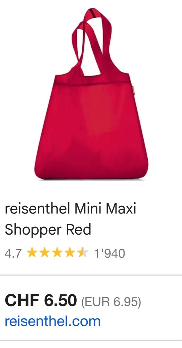 Reisenthel Borse: reisenthel shopper (36pcs) – Nuovo (secondo la descrizione) da Degersheim venduto da Maas73 3