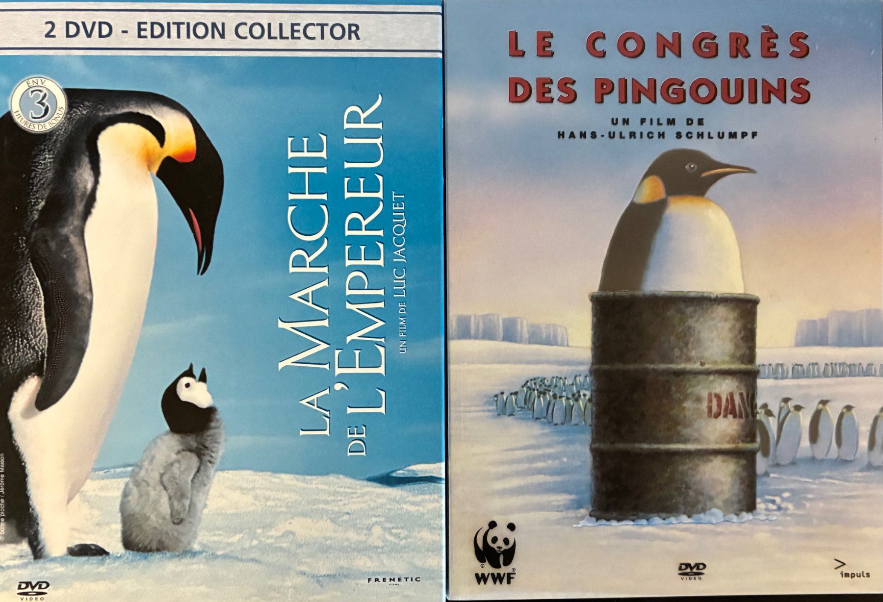 Tutti i DVDs: DVD sur les manchots – Nuovo (secondo la descrizione) da Moutier venduto da lebadin