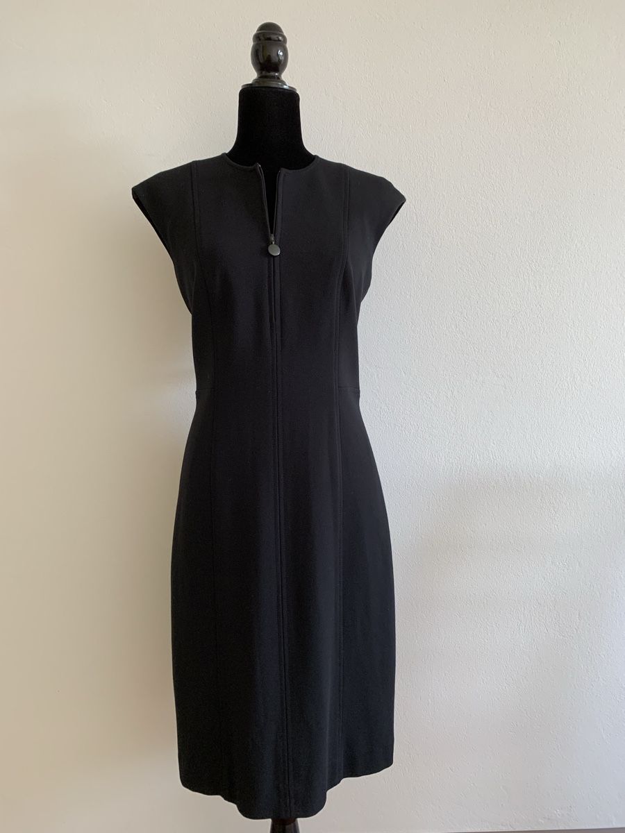 Akris Kleider: AKRIS: Lässiges schwarzes Etui-Kleid, 38 – Gebraucht aus Luzern von paulablue 8