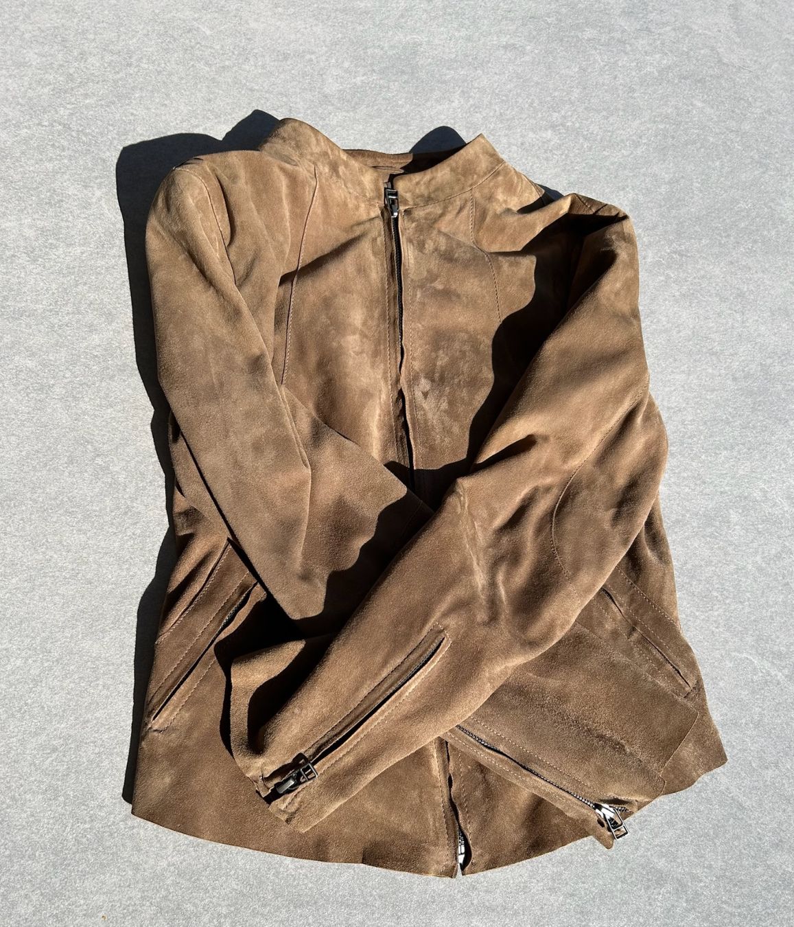 Giacche: Wildlederjacke von Leonardo – Usato da Lohn-Ammannsegg venduto da Uranus2001 1