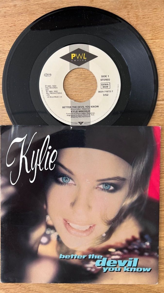 Dischi in vinile: Kylie Minogue - Better The Devil You Know / 1. D-Press. 1990 – Usato da Gais venduto da soundcave57