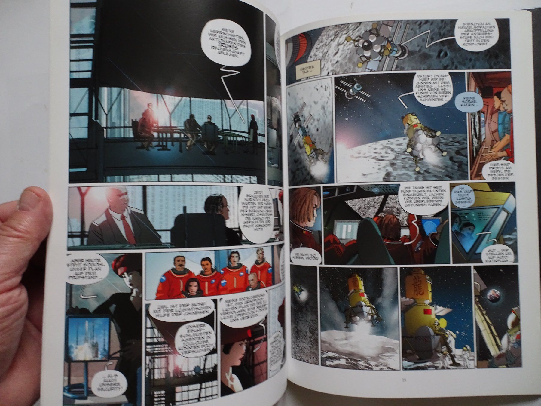 Fumetti: Blue Space Band 1: Der Tycho-Vorfall Comic – Usato da Schönenwerd venduto da schnitzunddrunter 4