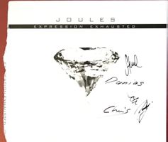 Joules Autogramm signiert CD-Cover 12x12cm