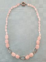 Schmuck Halskette Kette Rosenquarz