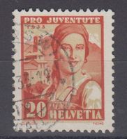 Variété Pro Juventute 67.1.09 couleur de fond 0.7 mm