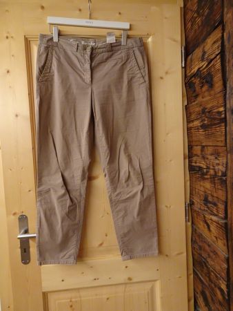 Braune CAMBIO Damen Stoff-Hose Gr. 42 - 426201