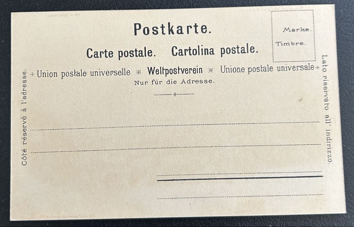 Cartoline postali: Gruss aus Chur Schlumpf Litho  – Usato da Horw venduto da Tellbub 1