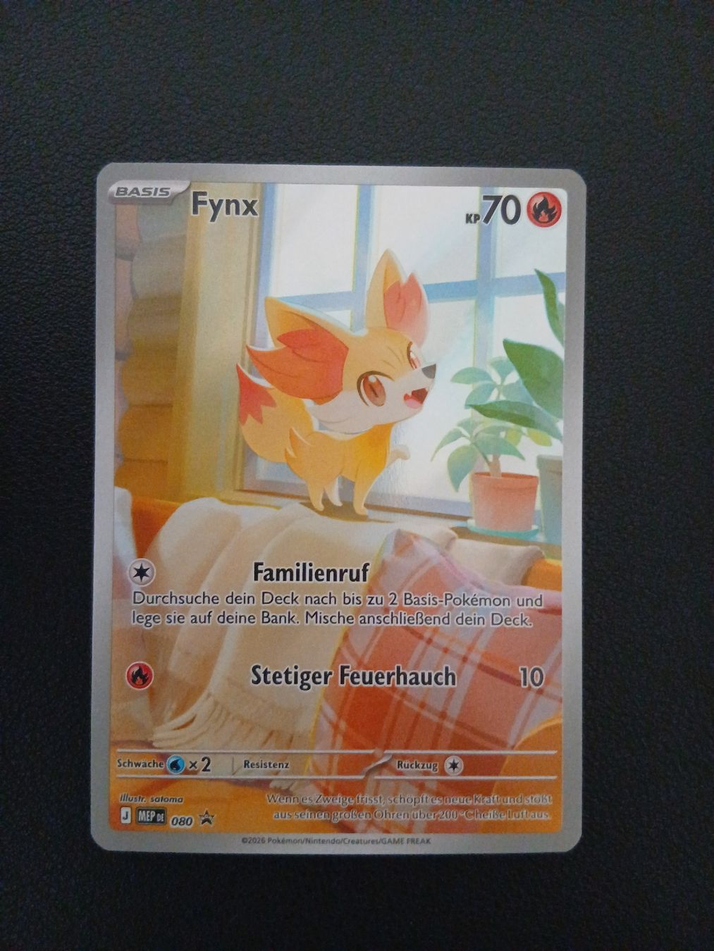 Pokémon Carte collezionabili: Fynx Black Star Promo Pokémon DE – Nuovo (secondo la descrizione) da Regensdorf venduto da Baba_Basar