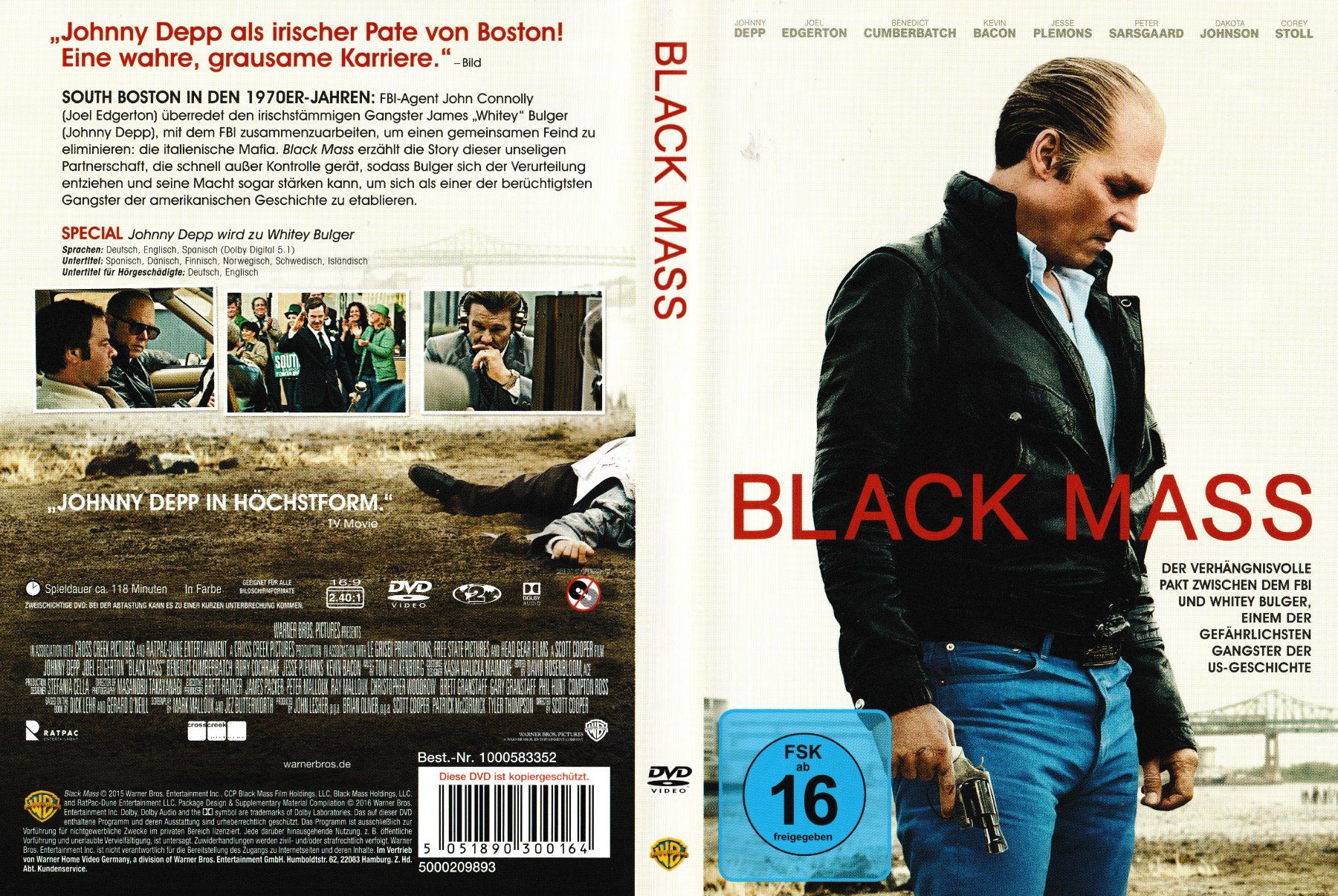 Alle DVDs: DVD - Black Mass – Gebraucht aus Langnau am Albis von MediaRescuerKeLoX