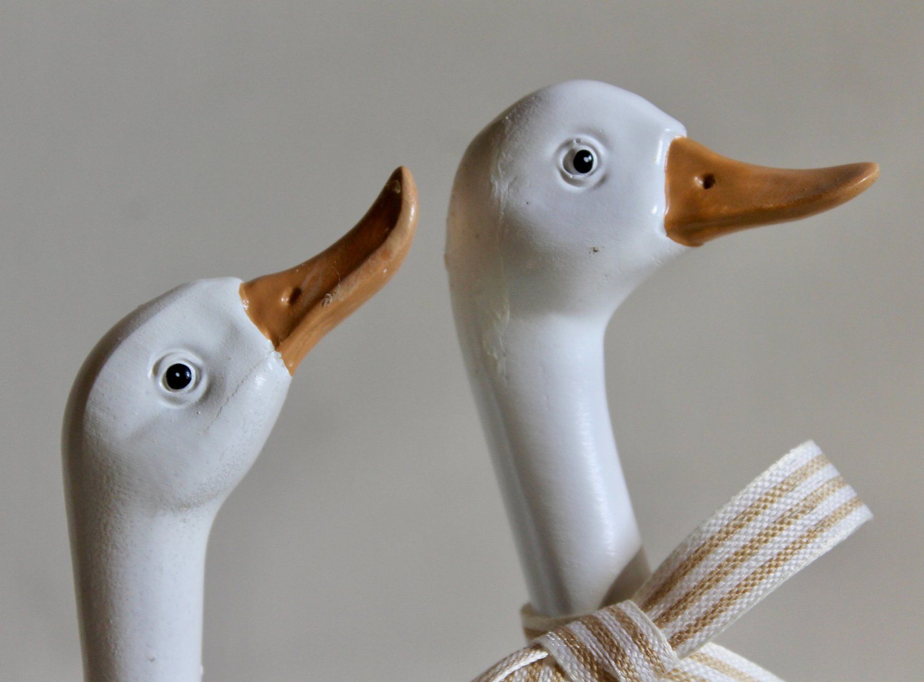 Tutte le decorazioni: Niedliche dekorative Gänsefiguren, neu – Nuovo e nell'imballaggio originale da Kirchlindach venduto da hekilida 4