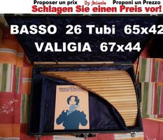 BASSO Panflöte 26 tubi (G) SOL +  Valigia +Libro