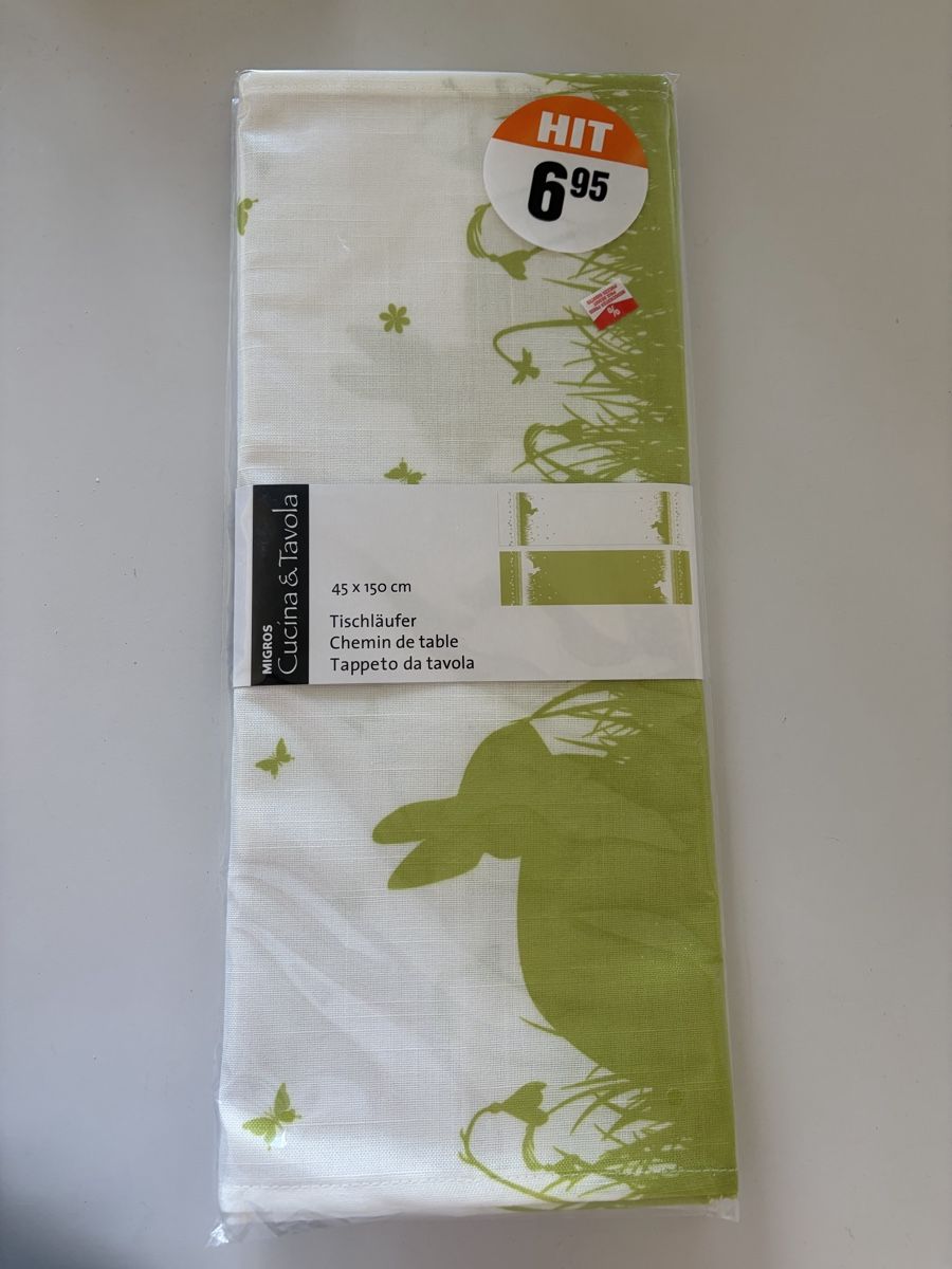 Stoffe: Tischläufer Ostern neu – Neu und originalverpackt aus Kriens von Honey79