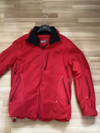 Kjus Skijacke rot mit Zubehör 