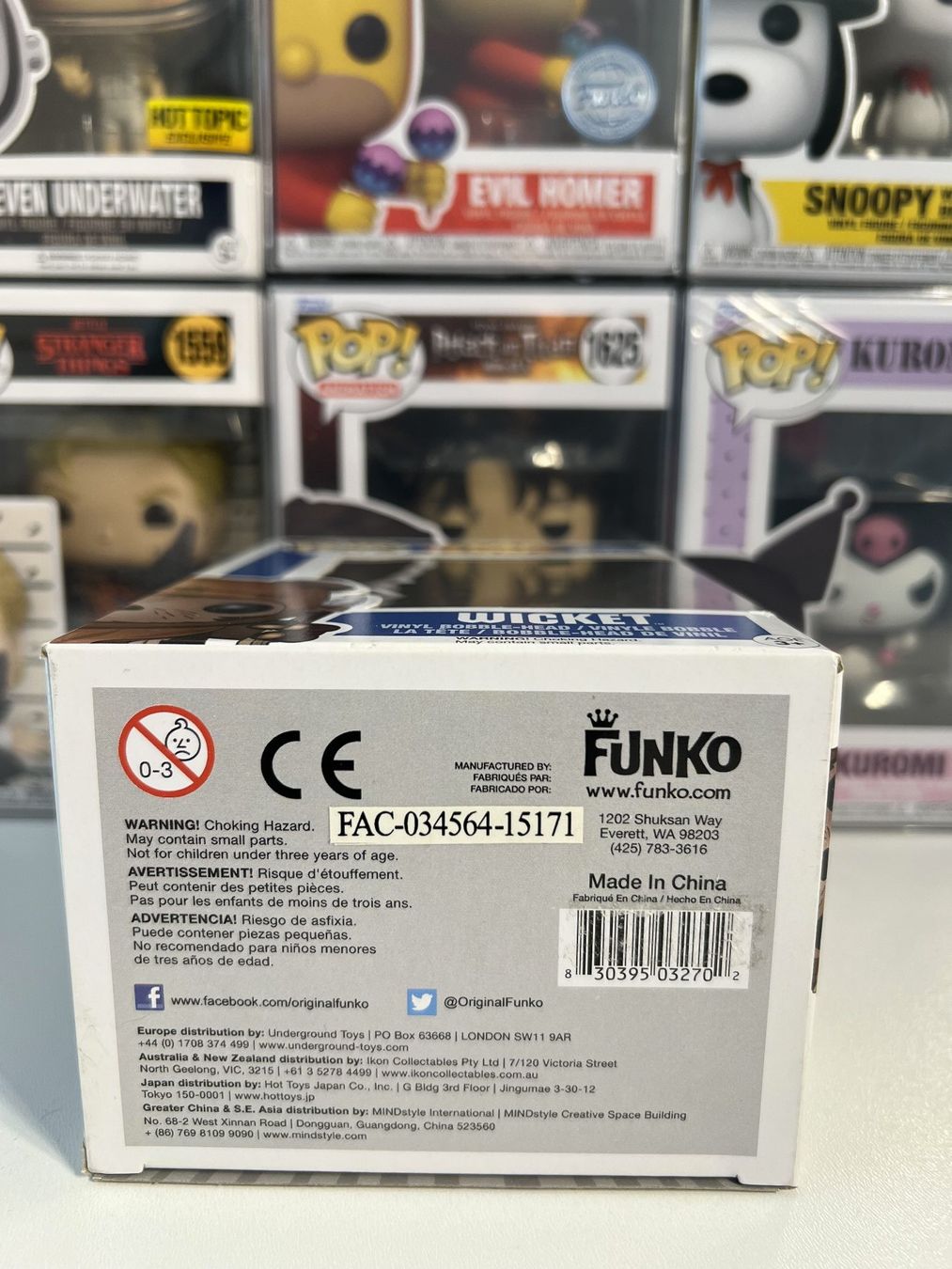 Funko Statuette: Funko POP! Star Wars Wicket (Version 2015) – Nuovo e nell'imballaggio originale da Le Mouret venduto da perfectbijou 5