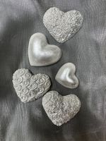 Dekomaterial Herz und Perle