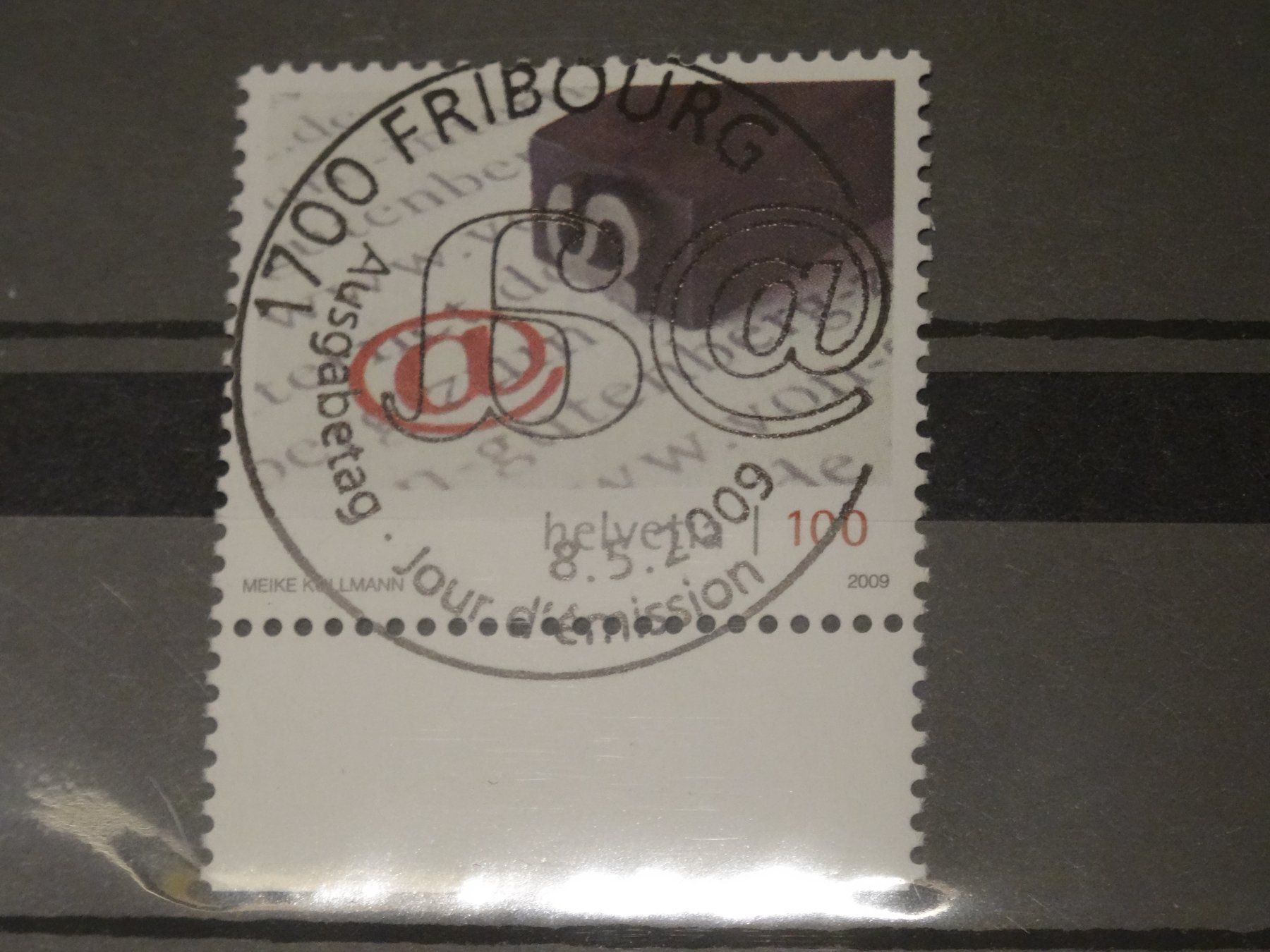 Tutti i francobolli: 2009 Gutenberg ET-VOLL – Usato da Olten venduto da pechsisa1