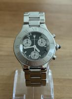 Cartier 21  Chronoscaph 38mm 2424 vollständig revidiert