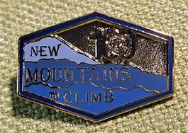 N433 - Pin Lions Club International - New Mountains to Climb