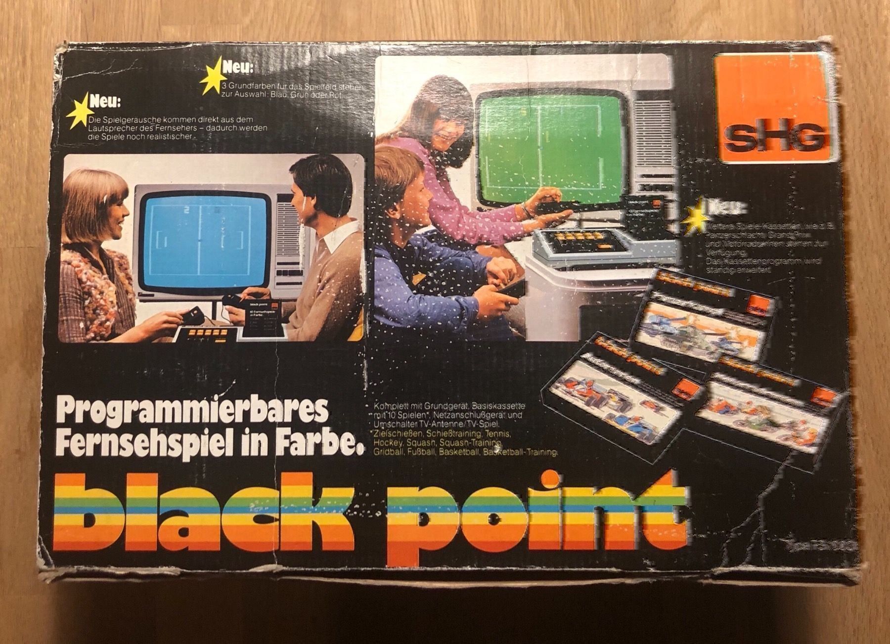Ersatzteile: SHG Black Point Konsole in OVP – Gebraucht aus Kestenholz von Matti_10