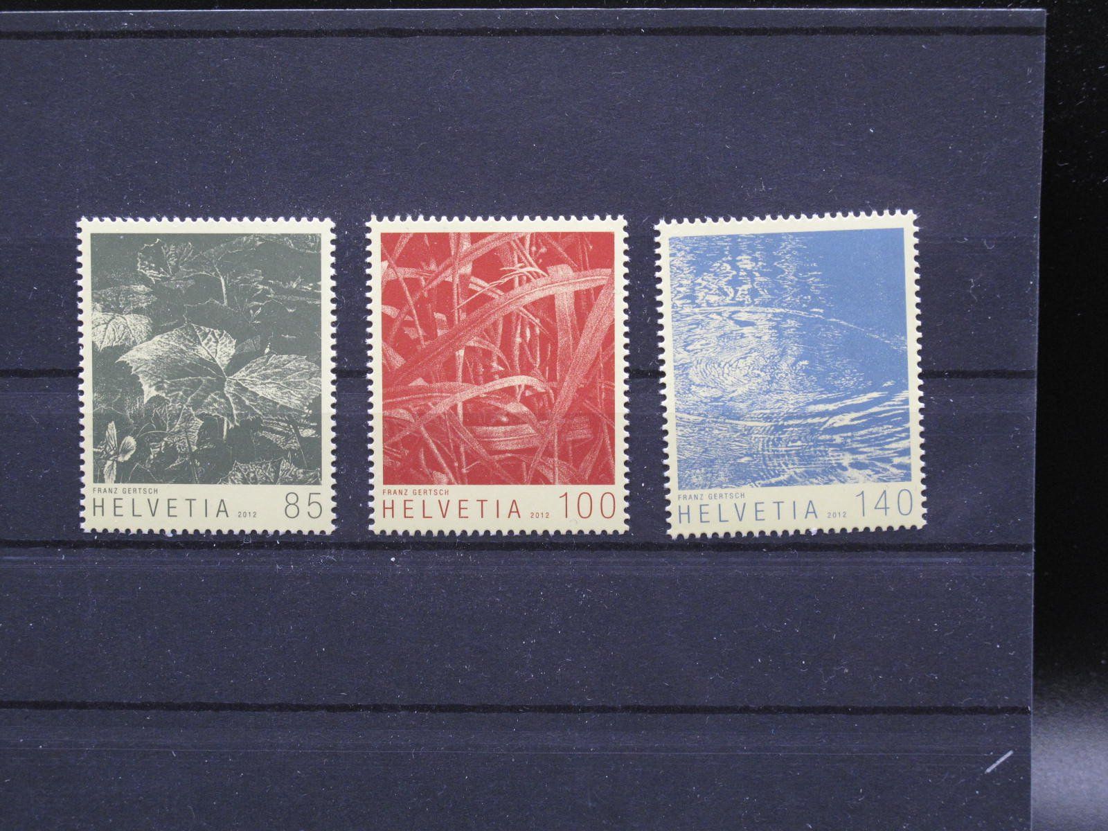 Tutti i francobolli: CH 2012 Franz Gertsch ** – Usato da Wil SG venduto da fva01