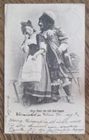 AK: Mein Herz, ich will dich fragen, 1904 zürich n. Worms
