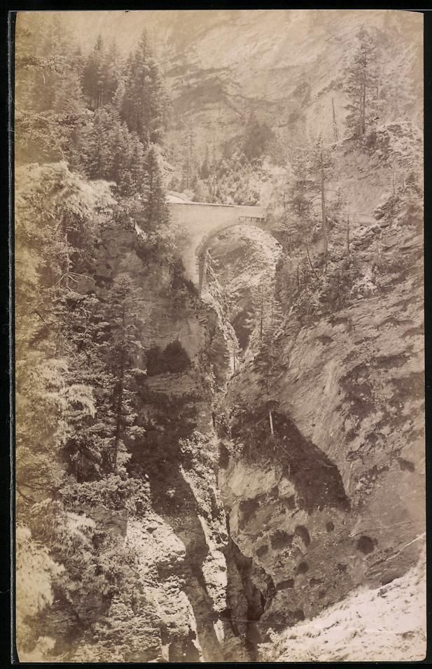 Fotografie & Manifesti: Fotografie Thusis, Viamala Schlucht mit  – Usato da Berlin venduto da bartko-reher