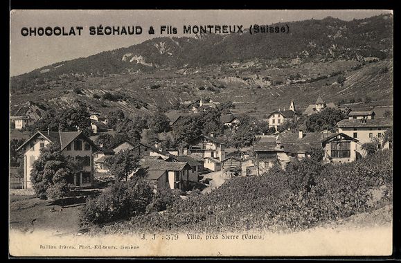 Cartes postales: AK Villa /Valais, Panorama – D'occasion à Berlin par bartko-reher