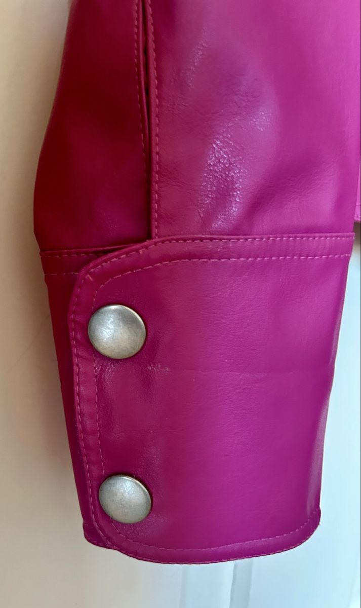 Vero Moda Giacche: Pink Vero Moda Faux Leather Jacket M – Nuovo (secondo la descrizione) da Zürich venduto da Mistral61 2
