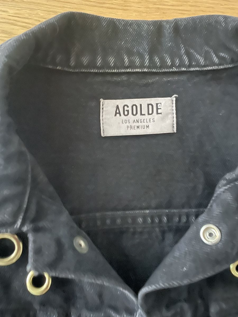 Giacche: AGOLDE Black Studded Denim Jacket S – Usato da Olten venduto da pal_6ytd 1