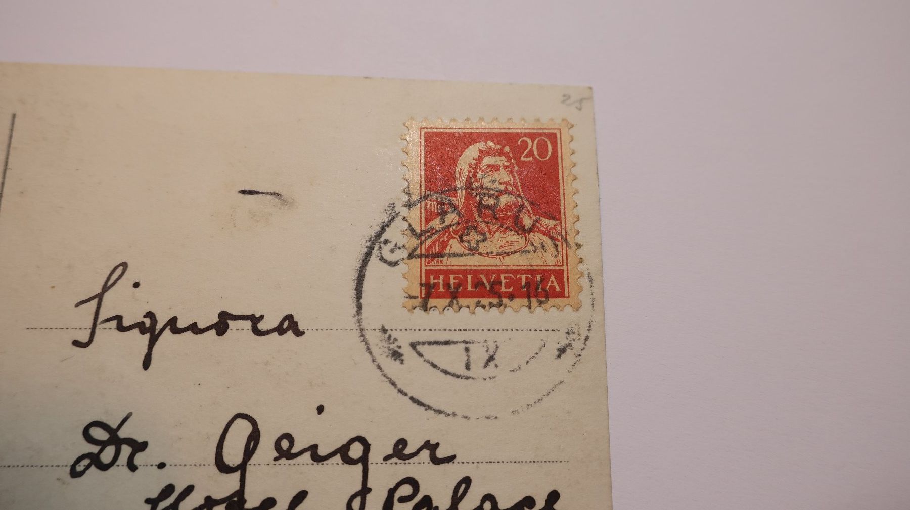Ansichtskarten: Auf Braunwaldalp - Oberstaffel 1925 – Gebraucht aus Cormoret von Pascalll2001 3