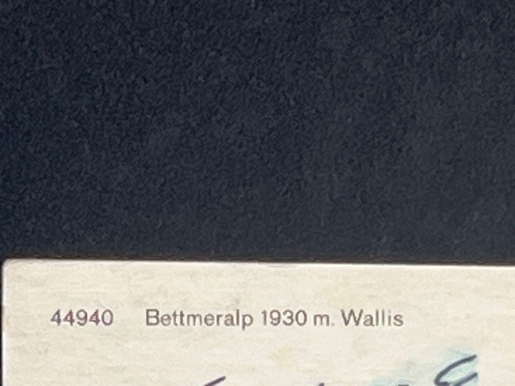 Cartes postales: Ansichtskarte: Bettmeralp 1930m Wallis – D'occasion à Widnau par Brusi9 2