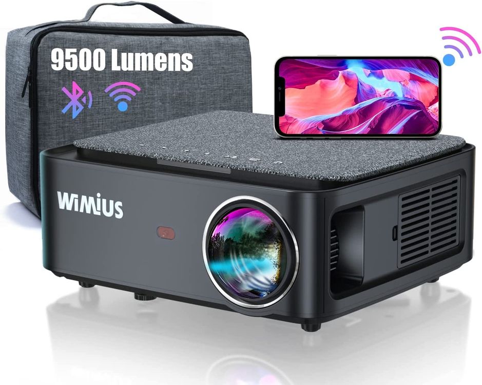 Full HD 1080P 5G WiFi Bluetooth Beamer LED Heimkino