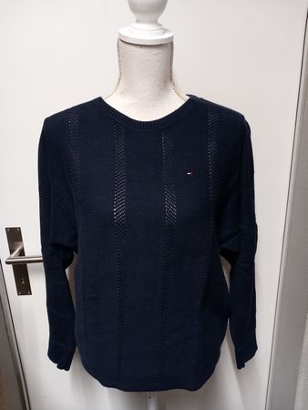 Tommy Hilfiger Strick Pullover Gr.M marine