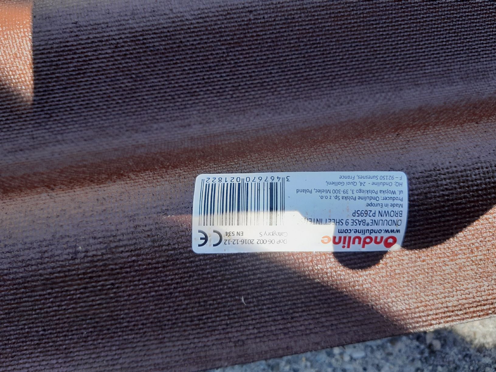 Parois & plafonds: Dachwellpappe – Neuf (Voir description) à Inkwil par seebilick 1