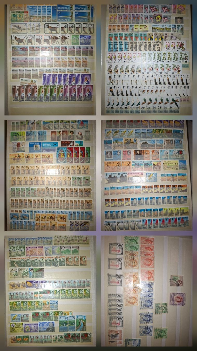 Alle Briefmarken: Lot Briefmarken Rodesien – Gebraucht aus Balgach von SIMEON27