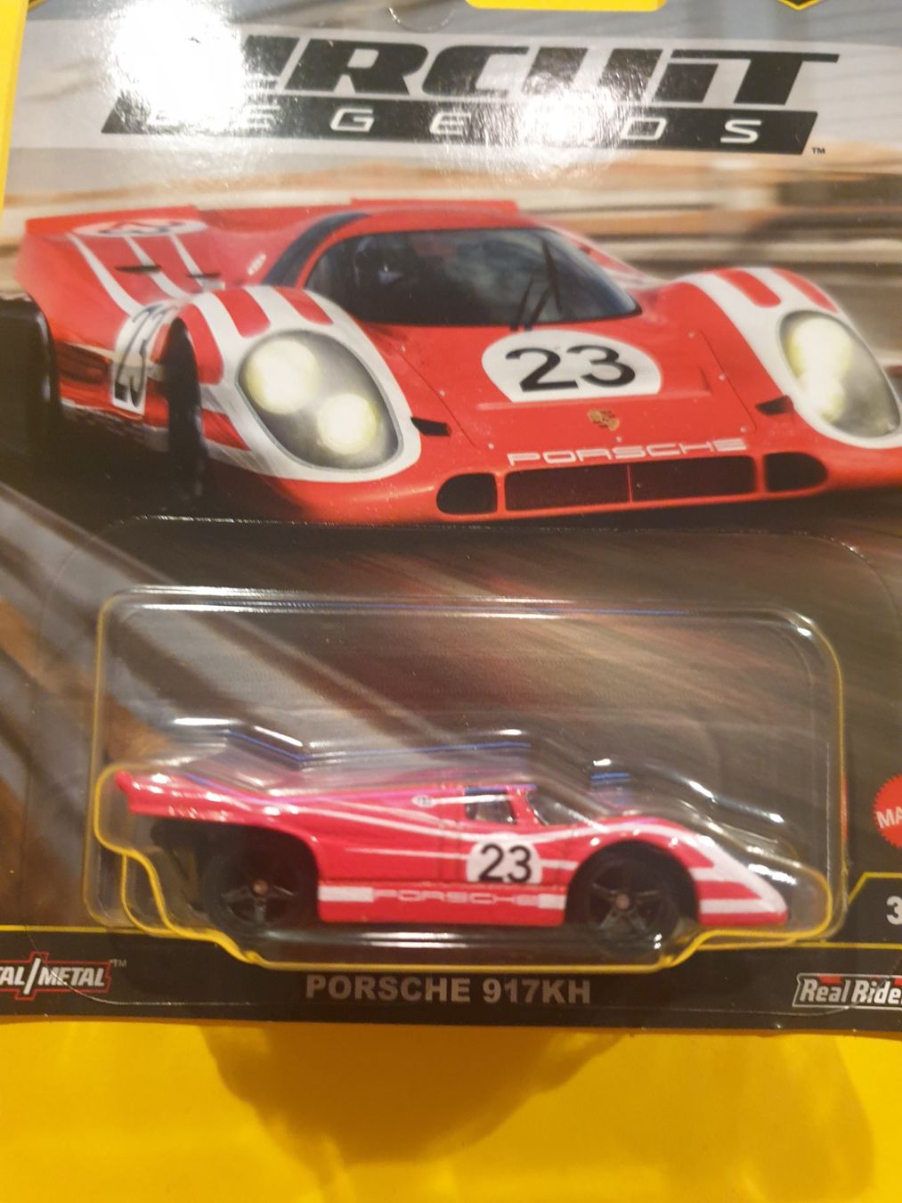 Hot Wheels Modellini d'auto: Hot Wheels PORSCHE 917KH – Nuovo e nell'imballaggio originale da Oftringen venduto da Rotor 1