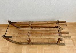 Holzschlitten, Marke Davos