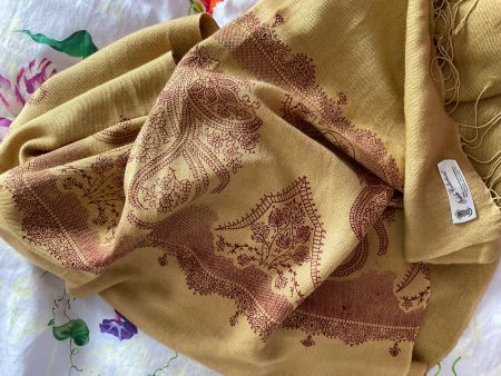 Paschmina Schal Stola Handmade aus Nepal NEU