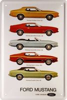 Blechschild-FORD MUSTANG "DIVISION MODEL