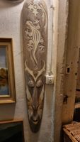 Holzmaske geschnitzt, Deko