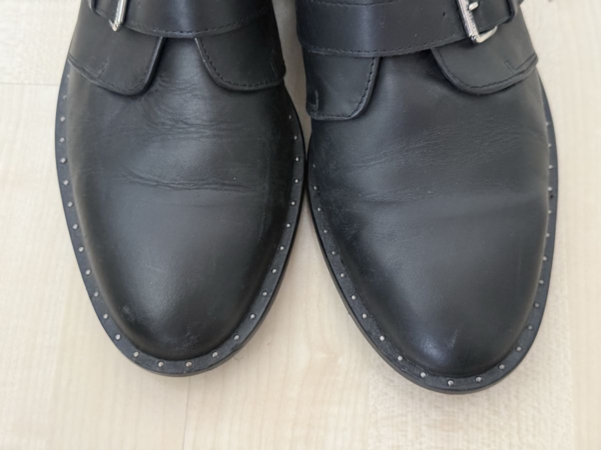 Navyboot Scarpe da donna: Schwarze Navyboot Leder-Stiefeletten – Usato da Neerach venduto da lar_tkp2 4
