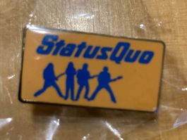 Status Quo Pin Anstecker Punk Metal Rock Band